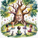 Fantasiereise Der flüsternde Zauberbaum a-whimsical-watercolor-illustration-of-a_XuhNXFobRUWsTj_fKFigEA_J04wTGd7SaGs88MHhBUVQQ