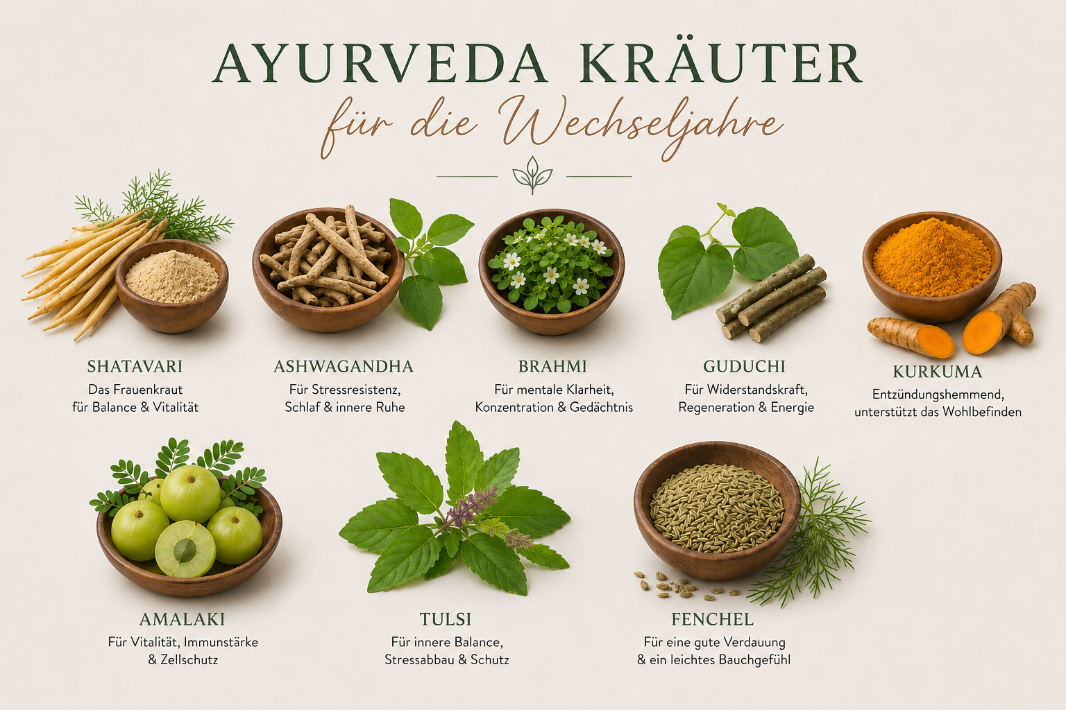Ayurveda-Kräuter in den Wechseljahren im Faktencheck