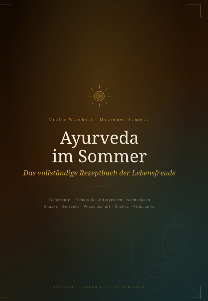 Ayurveda Sommer Rezeptbuch Innenansicht