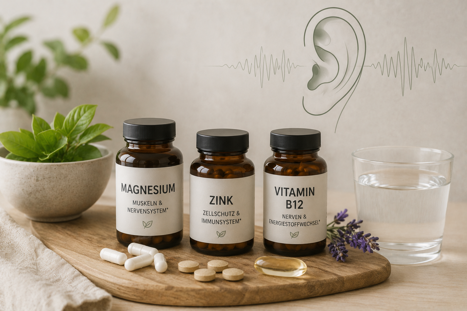 Nährstoffe bei Tinnitus