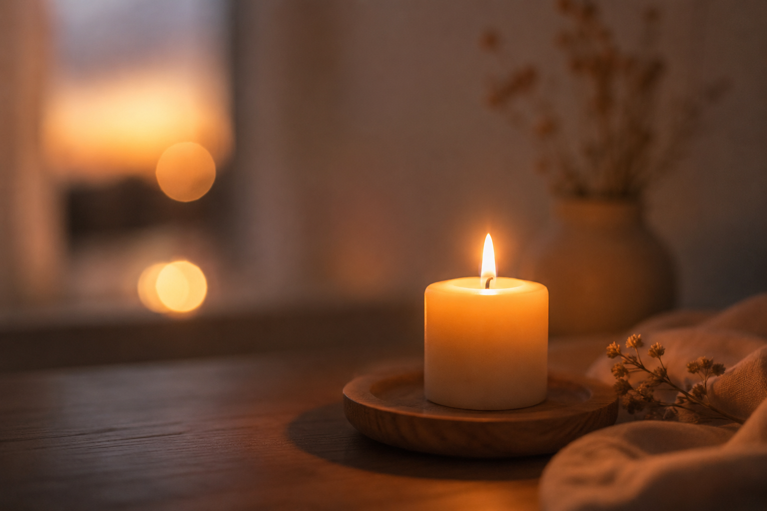 Stressabbau Tipps, ruhiges Abendritual