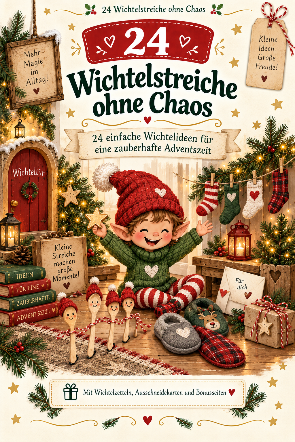 24 Wichtelstreiche ohne Chaos Cover