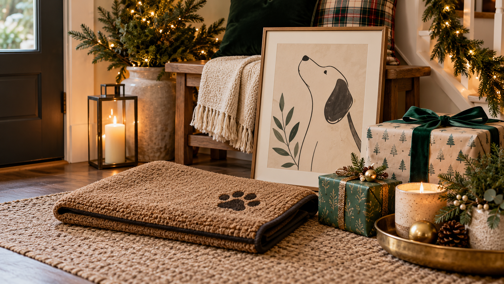 Dekorative Geschenkideen für ein gemütliches Zuhause mit Hund