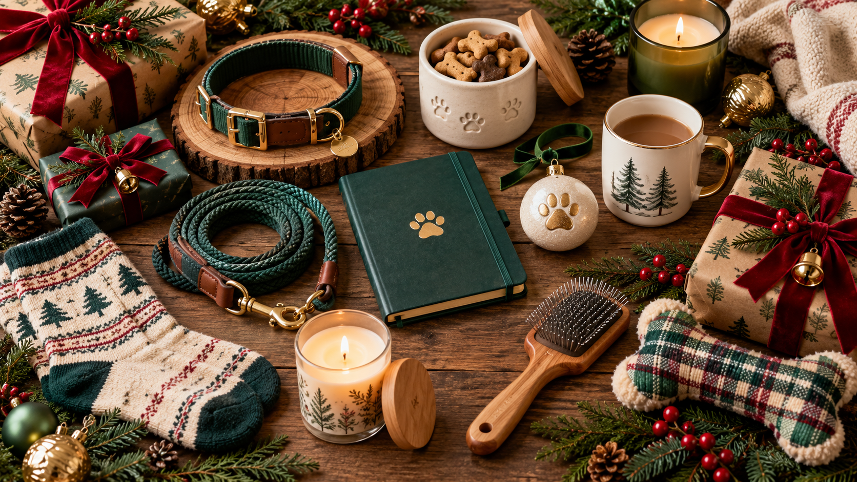 Weihnachtliche Geschenkboxen und liebevolle Überraschungen für Hundebesitzer