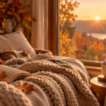Warum wir im Herbst ständig müde sind Herbstliche Hygge-Morgenruhe mit Katze