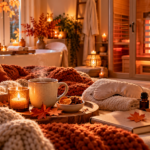 Herbstliche Wellness-Oase bei Kerzenschein